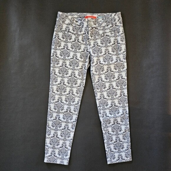 Anthropologie Cartonnier Brocade Charlie Tapisery  Embroidered Ankle Pants - Picture 9 of 15